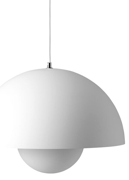 Závěsná svítidlo &Tradition, stmívatelné, Bílá, Obývací pokoj, Kov, Design