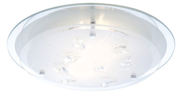 Globo 40409-2 Brenda - Přisazený stropní lustr (Přisazené svítidlo na dvě žárovky E27)