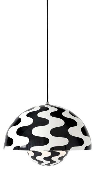 Závěsná svítidlo &Tradition, Flowerpot VP7, stmívatelné, Černá, Obývací pokoj, Kov, Design