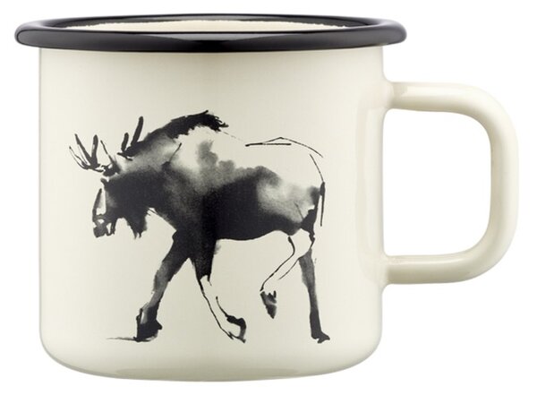 Smaltovaný plecháček Moose by Teemu Järvi 3,7 dl Muurla