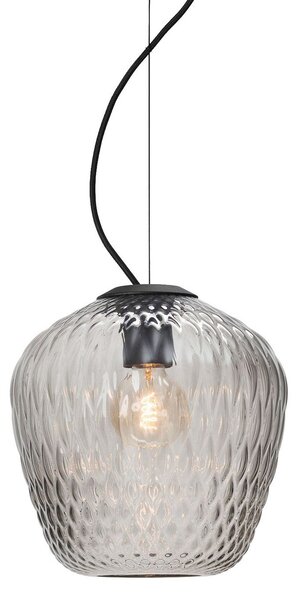 Závěsná svítidlo &Tradition, Blown SW3, stmívatelné, Transparentní, Obývací pokoj, Sklo, Design