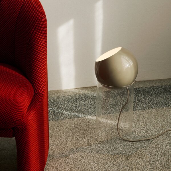 Stojací Lampa &Tradition, Šedá, Obývací pokoj, Hliník, Design
