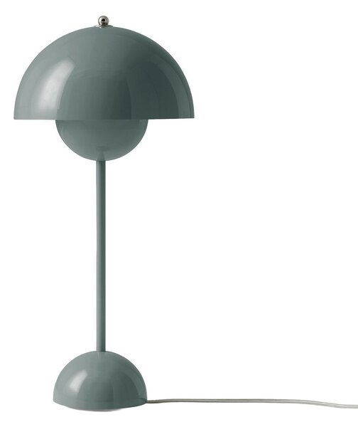 Stolní lampa &Tradition, Flowerpot VP3, Šedá, Obývací pokoj, Kov, Design