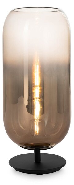Stolní lampa Artemide, Gople Mini, Hnědá / Rezavá, Obývací pokoj, Sklo, Design