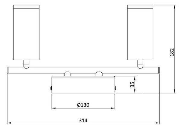 IMPR 348112 Deko-Light stropní přisazené svítidlo Becrux II 230V 11W 3000 K 980 lm 314 mm stříbrná