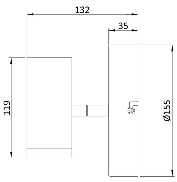 IMPR 348111 AKCE - Deko-Light stropní přisazené svítidlo Becrux I 230V 6W 3000 K 490 lm stříbrná
