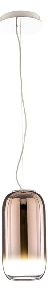 Závěsná svítidlo Artemide, Gople Mini, stmívatelné, Měděná, Obývací pokoj, Sklo, Design