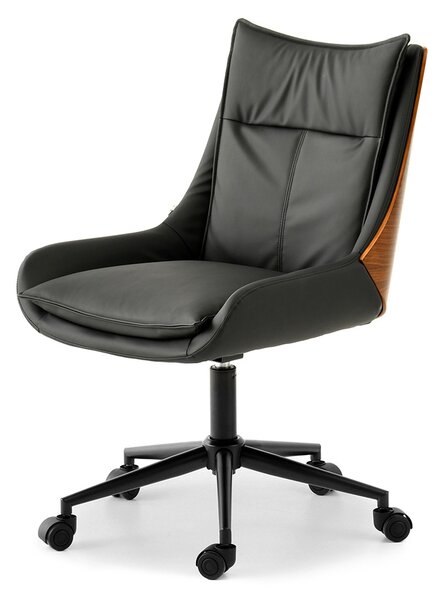 Židle Lola (ořech tmavý + černá). Akce -10%