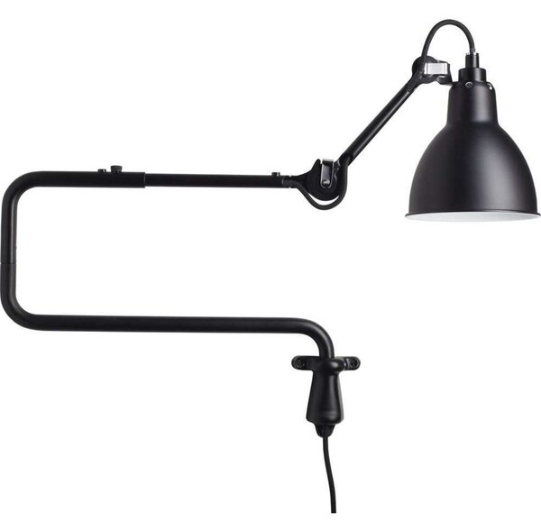 Nástěnná Svítidla Lampe Gras, Černá, Obývací pokoj, Kov