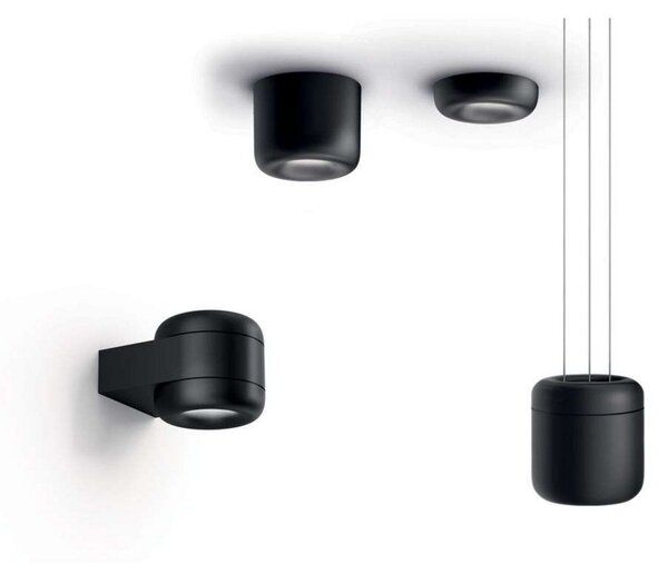 Nástěnná Svítidla Serien Lighting, stmívatelné, Černá, Obývací pokoj, Hliník
