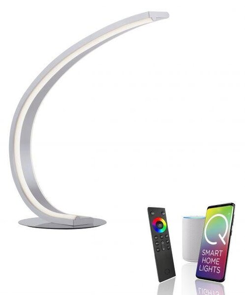 Paul Neuhaus Stolní LED lampa Q-VITO, 16W, v. 42 cm, ZigBee 2700-5000K