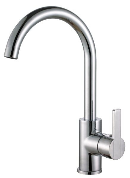 ALVEUS SET0026 - Kuchyňský dřez LINE + dřezová baterie TONIA 29,5 cm satin/chrom