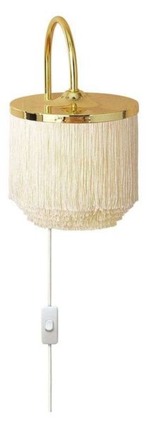 Nástěnná Svítidla Warm Nordic, Fringe, Béžová, Obývací pokoj, Kov, Vintage