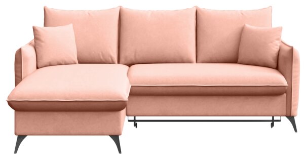 -25 % Dny MOMENTI– Rodier Sametová rozkládací pohovka Brim 230 cm, levá