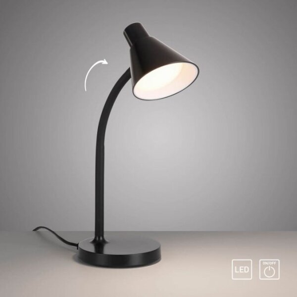 JUST LIGHT. 11248-18 - LED Flexibilní stolní lampa PIXIE LED/4,5W/230V černá