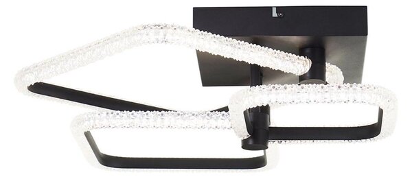 Brilliant - LED Stmívatelné stropní svítidlo AYDIN LED/34W/230V černá + DO