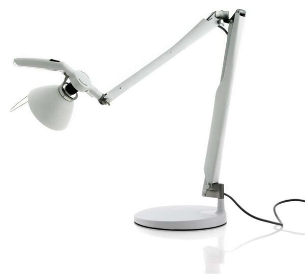 Stolní lampa Fortebraccio, s podstavcem, kovová, otočná