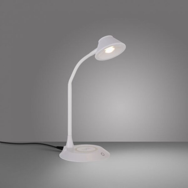 JUST LIGHT. 14414-16 -LED Stm stolní lampa s nabíjením PUCKI LED/4,5W/230V bílá
