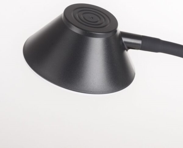 JUST LIGHT. 14414-18-LED Stm stolní lampa s nabíjením PUCKI LED/4,5W/230V černá
