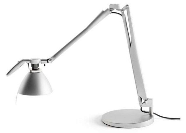 Stolní lampa Fortebraccio, s podstavcem, kovová, otočná