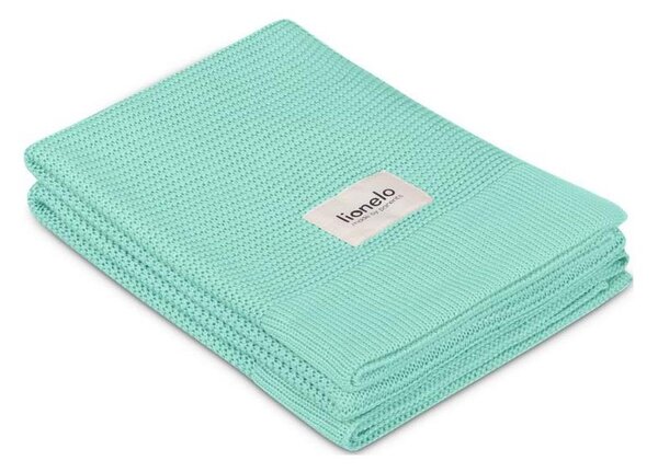 Lionelo - Bambusová deka BAMBOO BLANKET 75x100 cm Green Mint