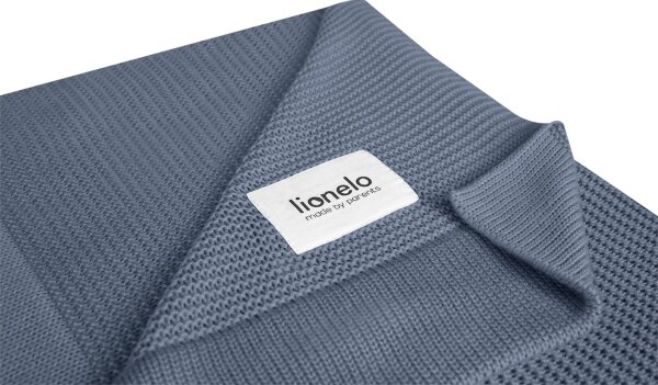 Lionelo - Bambusová deka BAMBOO BLANKET 75x100 cm Blue