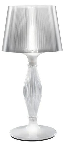 Stolní lampa Slamp, Transparentní, Obývací pokoj, Plast