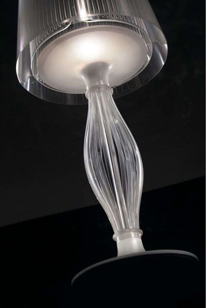 Stolní lampa Slamp, Transparentní, Obývací pokoj, Plast