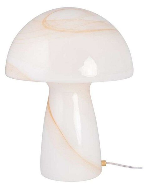 Stolní lampa Globen Lighting, Béžová, Obývací pokoj, Sklo