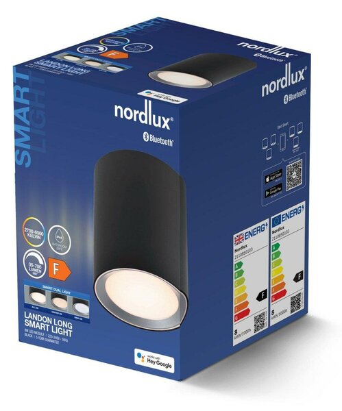 NORDLUX Landon Smart Long stropní svítidlo černá 2110850103