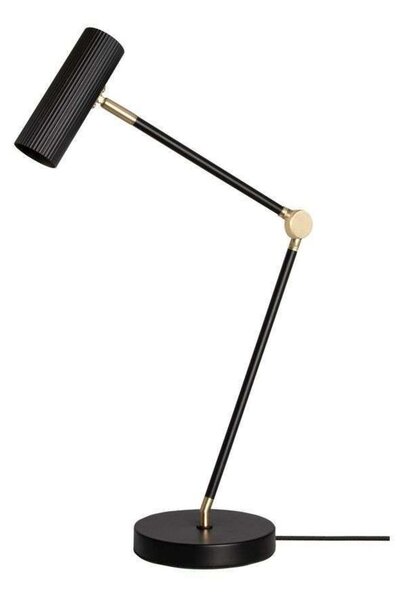 Stolní lampa Globen Lighting, Hubble READ, Černá, Obývací pokoj, Kov, Design