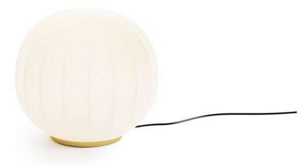 Stolní lampa Luceplan, stmívatelné, Zlatá / mosazná, Obývací pokoj, Sklo