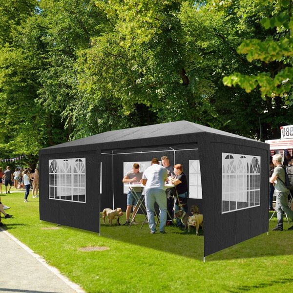 Párty stan NEAPOL, 3x6m, antracitová Jurhan