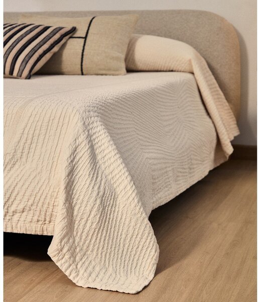 Krémový přehoz 240x260 cm Raylo – Kave Home