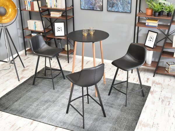 Židle Gina (černá). Akce -15%