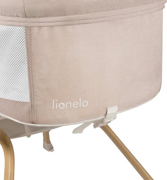 Lionelo - Cestovní postýlka 3v1 MALIN EVO Beige Natural