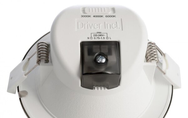 IMPR 565316 Deko-Light stropní vestavné svítidlo Acrux 90 230V 9W 3000/4000/6000 K 760 lm bílá