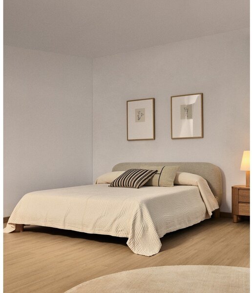 Krémový přehoz 240x260 cm Raylo – Kave Home