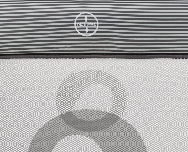 Lionelo - Hrací ohrádka BONNIE Grey Scandi