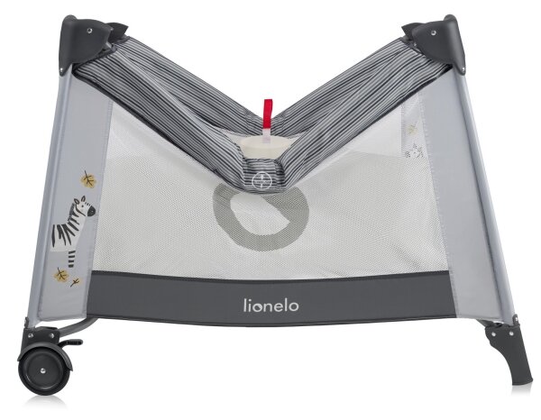 Lionelo - Hrací ohrádka BONNIE Grey Stone