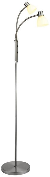 Stojací Lampa Halo Design, Černá, Obývací pokoj, Kov