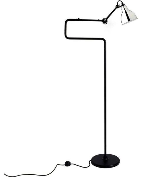 Stojací Lampa Lampe Gras, Metalická, Obývací pokoj, Kov