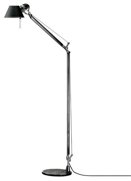 Stojací Lampa Artemide, Metalická, Obývací pokoj, Hliník
