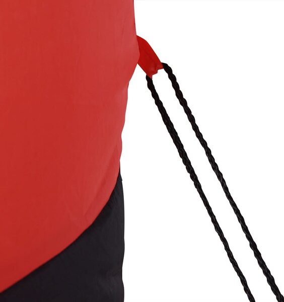 Nafukovací Děda Mráz osvětlený, 180 cm, červená Monzana