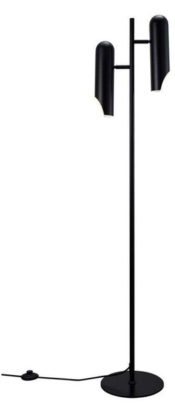 Stojací Lampa DFTP by Nordlux, Černá, Obývací pokoj, Kov