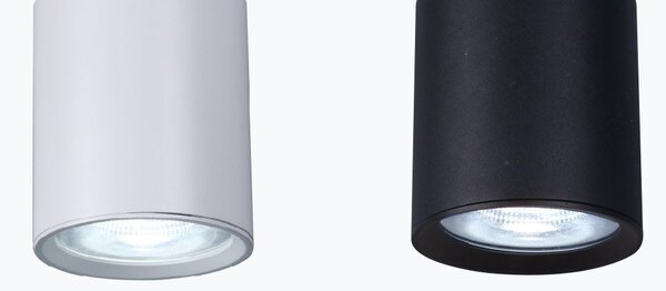 CEN QBNEP-059040 STROPNÍ LED SVÍTIDLO QUBE ZÁVĚSNÉ ČERNÉ 90x90X90mm 5W/230VAC 4000K 450lm 45d IP20 závěs 150cm - CENTURY