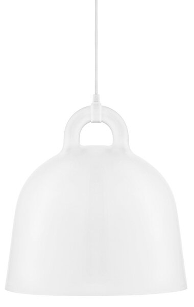 Závěsná svítidlo Normann Copenhagen, Bílá, Obývací pokoj, Hliník