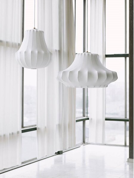 Závěsná svítidlo Normann Copenhagen, Bílá, Obývací pokoj, Plast