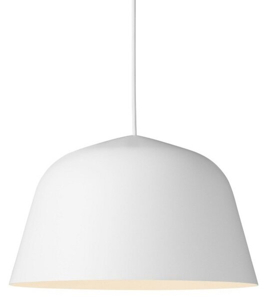 Závěsná svítidlo Muuto, Bílá, Jídelna, Hliník
