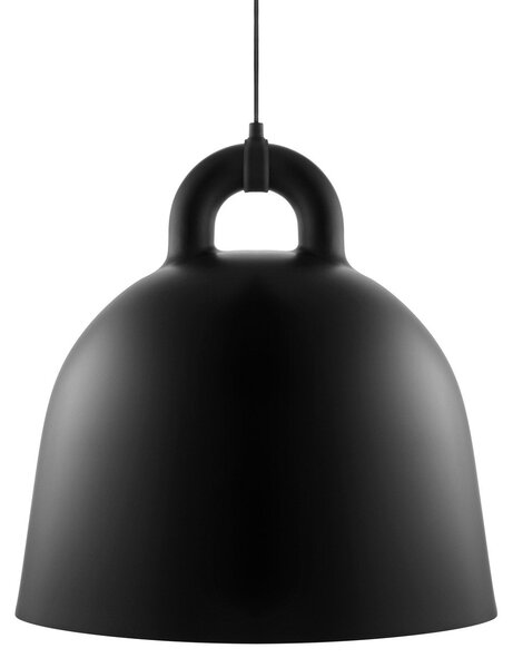 Závěsná svítidlo Normann Copenhagen, Černá, Obývací pokoj, Hliník
